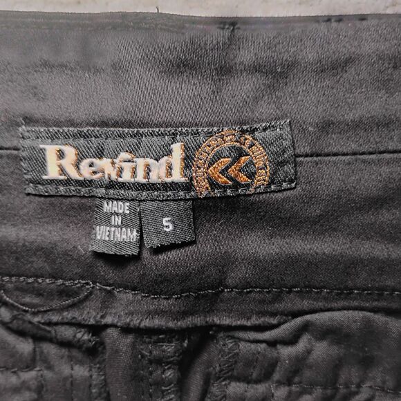 Y2K Flare Embroidered Stitch Jeans fisherman Sailor Yacht Beatnick Hipster sz 5 - Picture 3 of 9